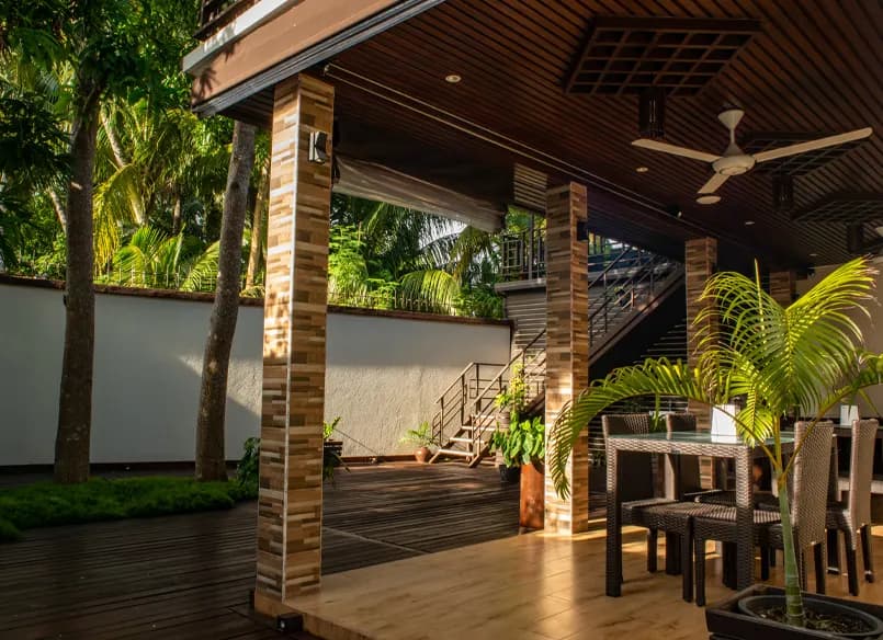 The in-house restaurant